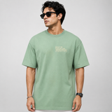 Tokiyo Lifestyle Oversized T-Shirt - TOTM011 - Pista - Image 1