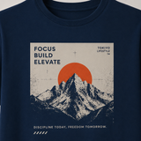 Tokiyo Lifestyle Regular T-Shirt - TRTM006 - Airforce - Image 3