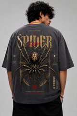 Tokiyo Lifestyle Oversized T-Shirt - TOTM044 Dark Grey