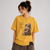 Tokiyo Lifestyle Women Oversized T-Shirt - TOVWO001 - Mustard - Image 1