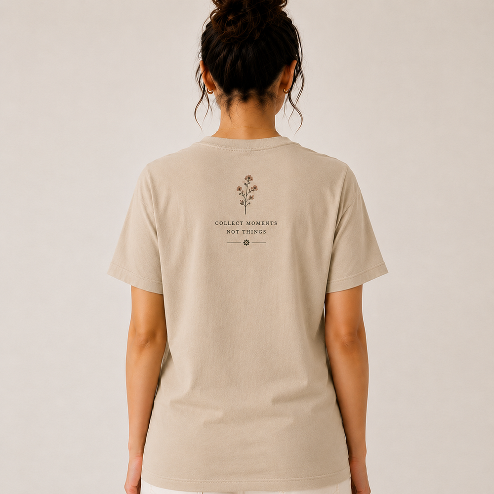 Tokiyo Lifestyle Women Regular T-Shirt - TRTWO001 - Beige - Image 2