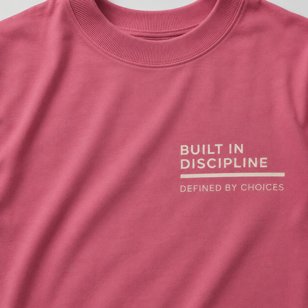 Tokiyo Lifestyle Oversized T-Shirt - TOTM011 - Onion-Pink - Image 3