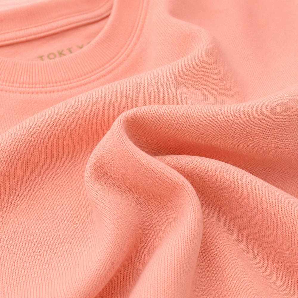 Tokiyo Lifestyle Oversized T-Shirt - TOTM008 - Peach - Image 4