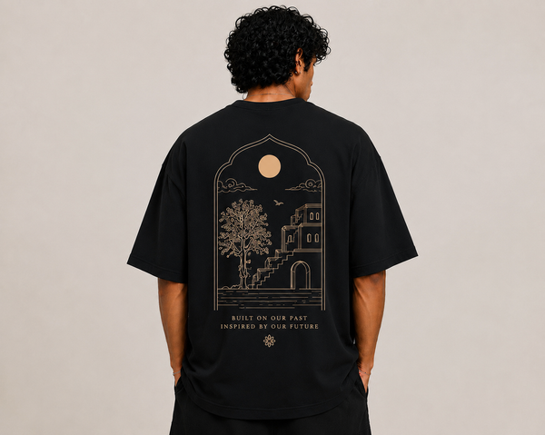 Tokiyo Lifestyle Oversized T-Shirt - TOTM002 - Black - Image 2