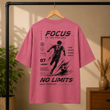 Tokiyo Lifestyle Oversized T-Shirt - TOTM038 - Onion Pink