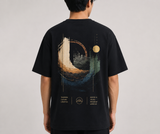 Tokiyo Lifestyle Oversized T-Shirt - TOTM010 - Black - Image 2