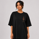 Tokiyo Lifestyle Women Oversized T-Shirt - TOVWO002 - Black - Image 1