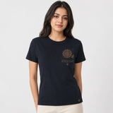 Tokiyo Lifestyle Women Regular T-Shirt - TRTWO006 - Black - Image 1