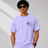 Tokiyo Lifestyle Regular T-Shirt - TRTM008 - Lavender - Image 1