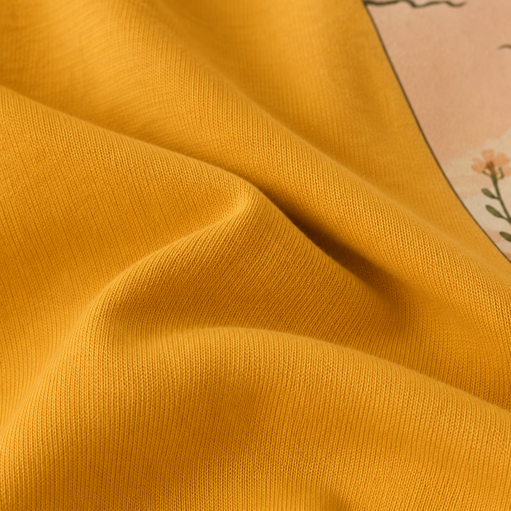Tokiyo Lifestyle Women Oversized T-Shirt - TOVWO008 - Mustard - Image 4