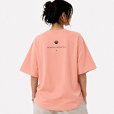 Tokiyo Lifestyle Women Oversized T-Shirt - TOVWO007 - Peach - Image 2