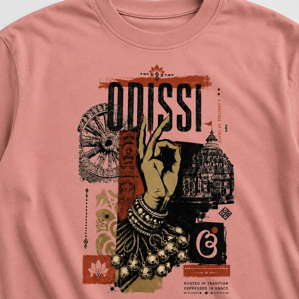 Tokiyo Lifestyle Oversized T-Shirt - TOTM003 - Peach - Image 3