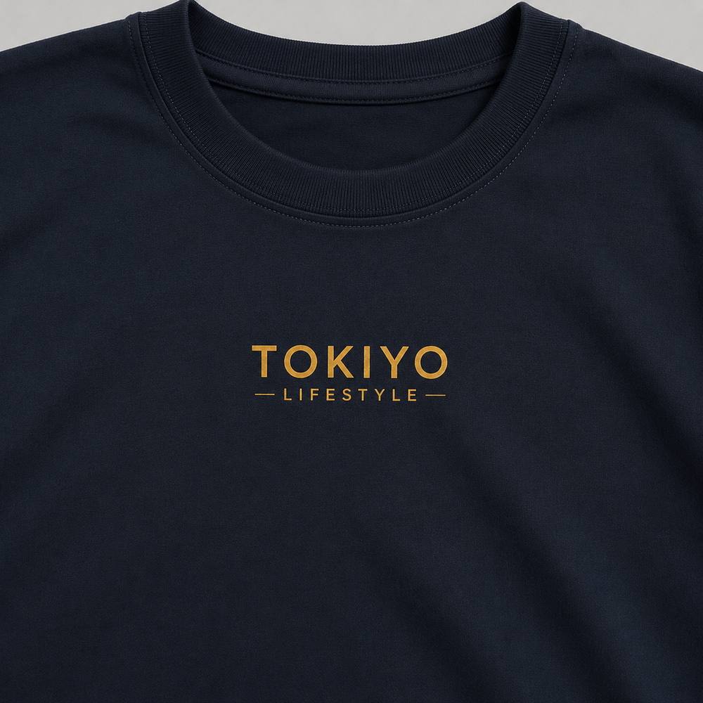 Tokiyo Lifestyle Oversized T-Shirt - TOTM008 - Airforce - Image 3
