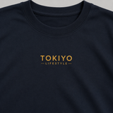 Tokiyo Lifestyle Oversized T-Shirt - TOTM008 - Airforce - Image 3
