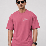 Tokiyo Lifestyle Oversized T-Shirt - TOTM011 - Onion-Pink - Image 1