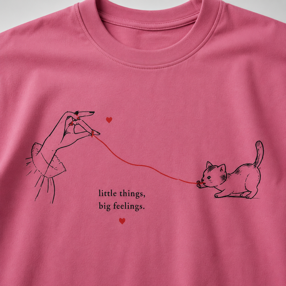 Tokiyo Lifestyle Women Oversized T-Shirt - TOVWO018 - Onion-Pink - Image 3