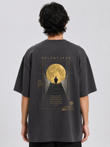 Tokiyo Lifestyle Oversized T-Shirt - TOTM013 - Dark Grey