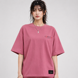 Tokiyo Lifestyle Women Oversized T-Shirt - TOVWO003 - Onion-Pink - Image 1