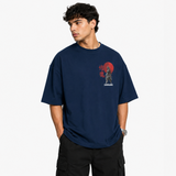 Tokiyo Lifestyle Oversized T-Shirt - TOTM027 - Airforce