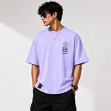 Tokiyo Lifestyle Oversized T-Shirt - TOTM038 - Lavender