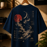 Tokiyo Lifestyle Oversized T-Shirt - TOTM028 - Airforce