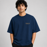 Tokiyo Lifestyle Oversized T-Shirt - TOTM006 - Airforce - Image 1