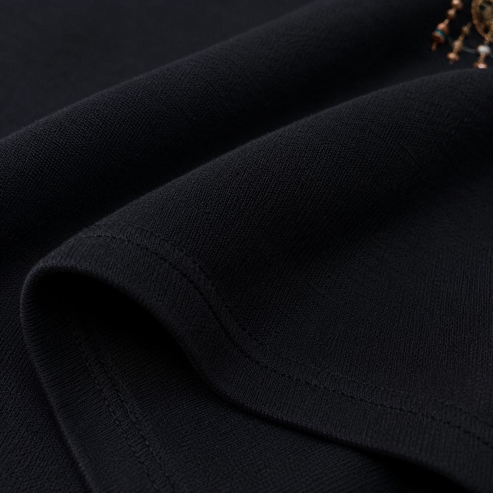 Tokiyo Lifestyle Women Oversized T-Shirt - TOVWO009 - Black - Image 4