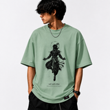 Tokiyo Lifestyle Oversized T-Shirt - TOTM018 - Pista