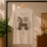Tokiyo Lifestyle Women Oversized T-Shirt - TOVWO023 - Beige