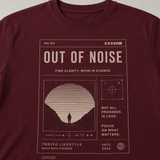 Tokiyo Lifestyle Regular T-Shirt - TRTM009 - Wine - Image 3