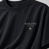 Tokiyo Lifestyle Oversized T-Shirt - TOTM002 - Black - Image 3