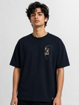 Tokiyo Lifestyle Oversized T-Shirt - TOTM004 - Airforce - Image 1