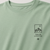 Tokiyo Lifestyle Regular T-Shirt - TRTM002 - Pista - Image 3