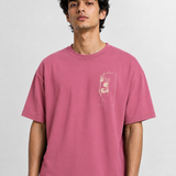 Tokiyo Lifestyle Oversized T-Shirt - TOTM004 - Onion-pink - Image 1