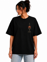 Tokiyo Lifestyle Women Oversized T-Shirt - TOVWO025 - Black