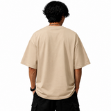 Tokiyo Lifestyle Oversized T-Shirt - TOTM017 - Beige