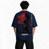 Tokiyo Lifestyle Oversized T-Shirt - TOTM027 - Airforce