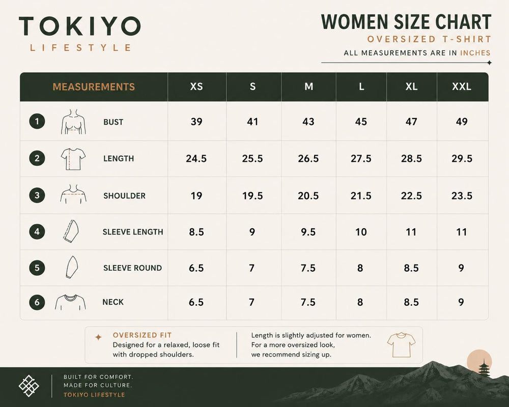 Tokiyo Lifestyle Women Oversized T-Shirt - TOVWO009 - Dgrey - Image 5