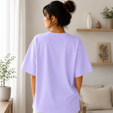 Tokiyo Lifestyle Women Oversized T-Shirt - TOVWO005 - Lavender - Image 2