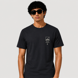 Tokiyo Lifestyle Regular T-Shirt - TRTM002 - Black - Image 1