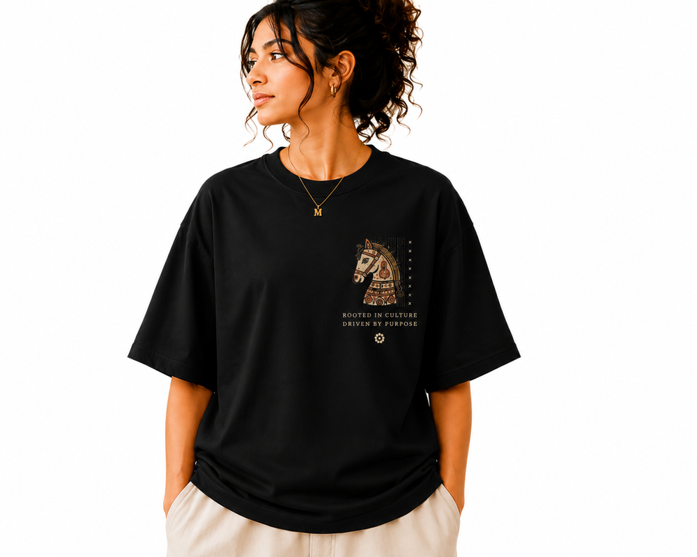 Tokiyo Lifestyle Women Oversized T-Shirt - TOVWO023 - Black