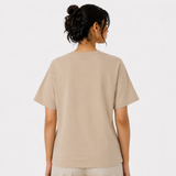 Tokiyo Lifestyle Women Regular T-Shirt - TRTWO005 - Beige - Image 2