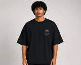 Tokiyo Lifestyle Oversized T-Shirt - TOTM007 - Black - Image 1