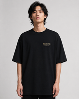 Tokiyo Lifestyle Oversized T-Shirt - TOTM010 - Black - Image 1