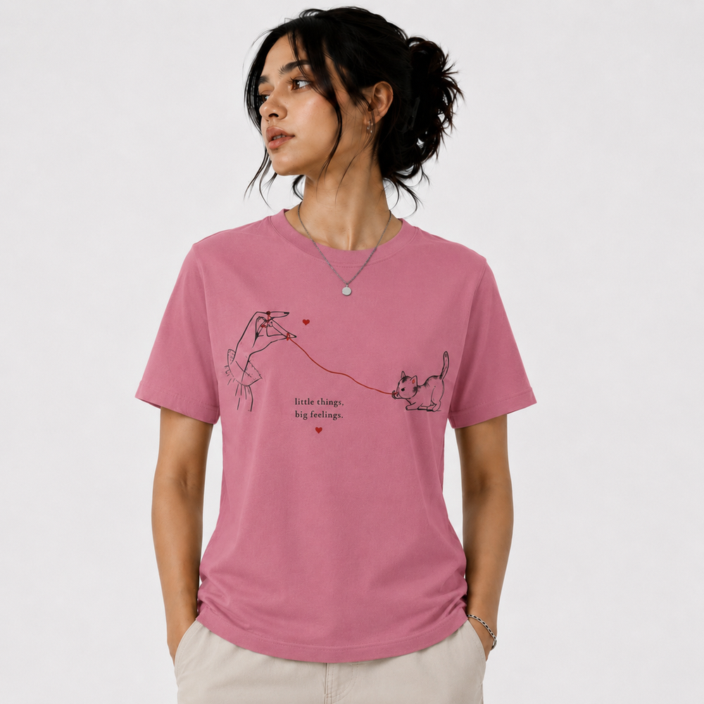 Tokiyo Lifestyle Women Regular T-Shirt - TRTWO005 - Onion Pink - Image 1