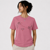 Tokiyo Lifestyle Women Regular T-Shirt - TRTWO005 - Onion Pink - Image 1