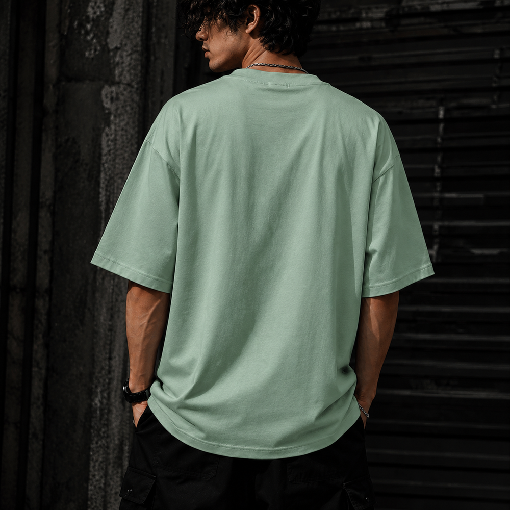 Tokiyo Lifestyle Oversized T-Shirt - TOTM017 - Pista