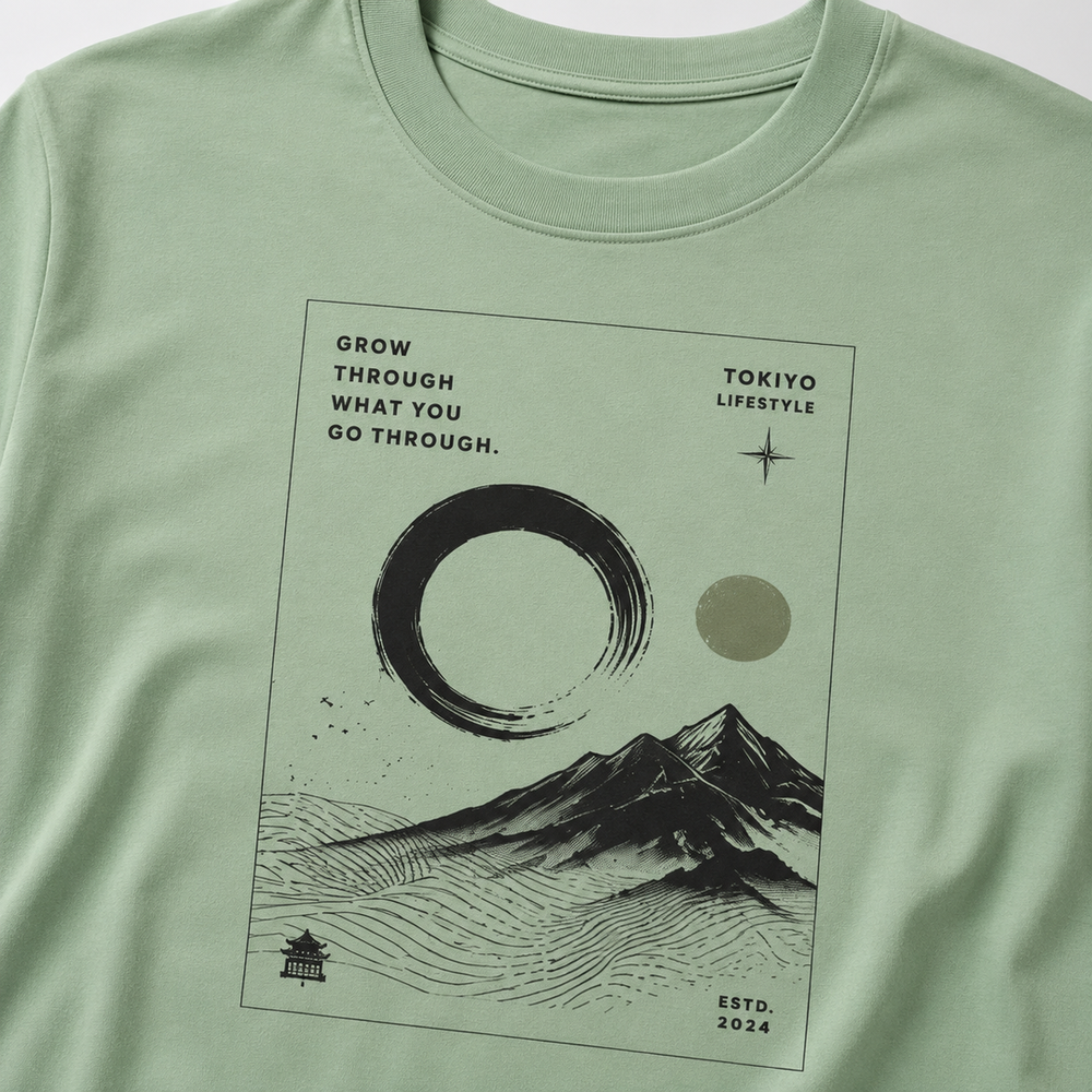 Tokiyo Lifestyle Regular T-Shirt - TRTM004 - Pista - Image 3