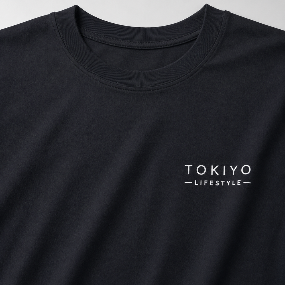 Tokiyo Lifestyle Women Oversized T-Shirt - TOVWO004 - Black - Image 3