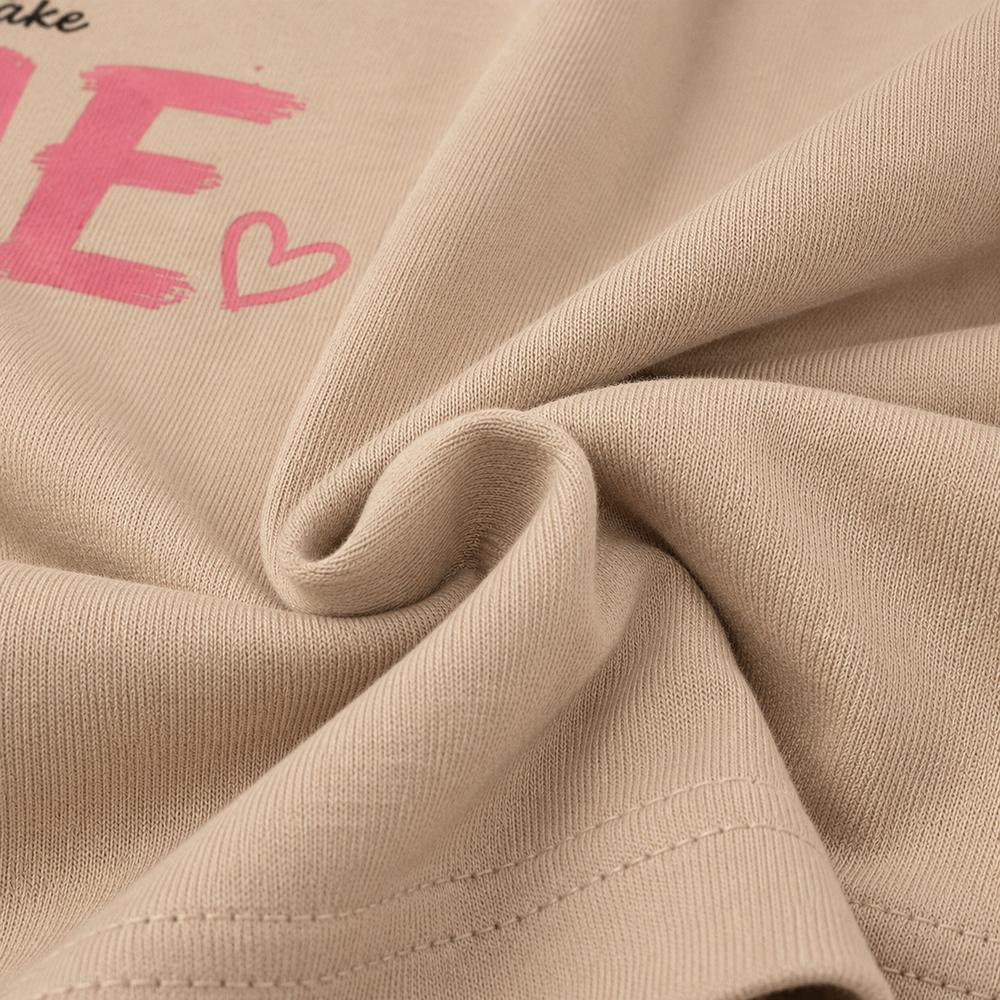 Tokiyo Lifestyle Women Oversized T-Shirt - TOVWO005 - Beige - Image 4